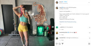 One of the best fitness influencers on Instagram