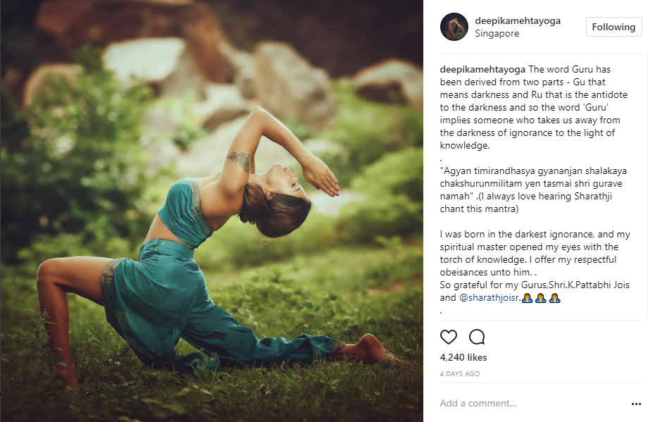 Best fitness influencers on Instagram for Yoga