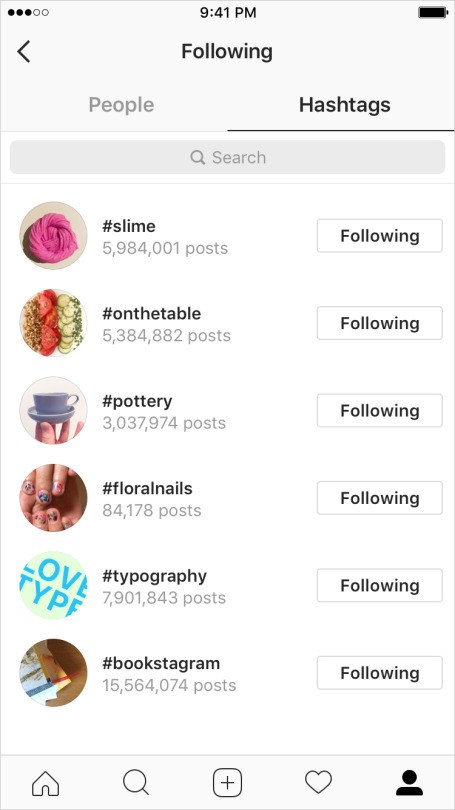 instagram updates