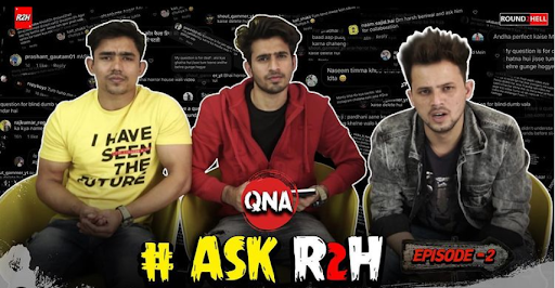 Round 2 Hell, a leading comedy YouTube channel in India with 25.4M subscribers