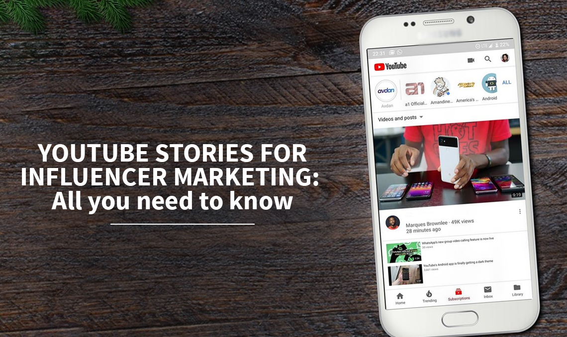YouTube stories for influencer marketing: All you need to know