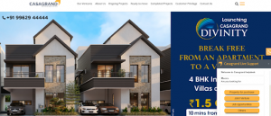 CasaGrand is a leading real estate blog that offers trending updates on house pricings, available plots and other real estate content.