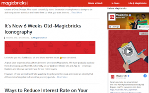 Magicbricks.com best real estate blog for your housing dilemmas!