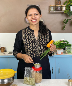 Kabita Singh, one of the leading Indian Instagram influencers, shares her easy-going homemade recipes with her 857K large family on Instagram.