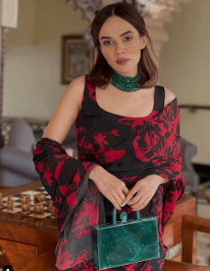 Komal Pandey, a top Indian Instagram influencer who shares the latest trends, fashion ideas and lifestyle updates to her 1.5 million followers. 
